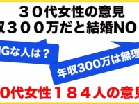 年収300万男性との結婚どう思う？　「あり」「なし」それぞれの意見を聞いてみた！