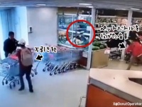 万引き犯にペットボトルを投げつけノックダウンさせた店員