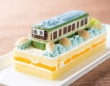 この電車、食べられます　マンゴー&メロンで〝夏の湘南〟表現した「江ノ電ケーキ」第二弾【7／8～9／23】