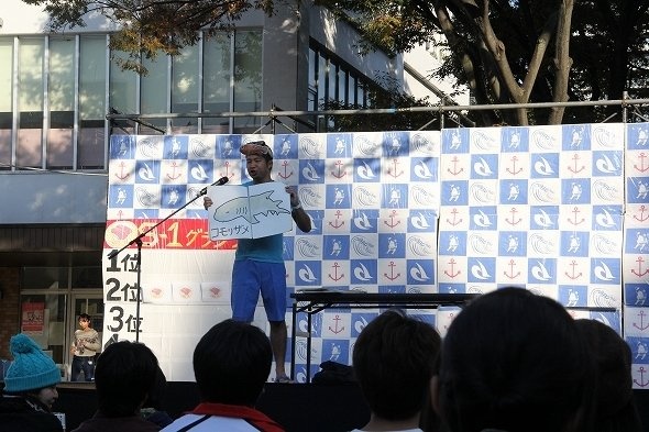 さかな芸人ハットリさん