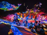 「チームラボ　学ぶ！未来の遊園地」画像はプレスリリースより