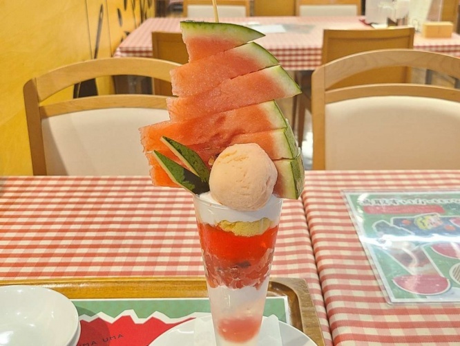 すいかパフェ