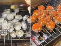 氷を味付けして焼くだけの謎の屋台メニュー「焼き氷」とは？