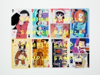 『おそ松さん』の絵柄がデザインされたオリジナルトランプ