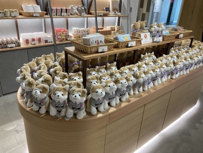 渋谷に新しくオープンした「ハチふる SHIBUYA meets AKITA」（写真は編集部撮影。以下同）