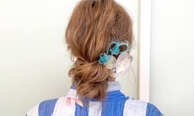 夏祭りの準備はOK？【自分で出来る◎】浴衣に合う簡単まとめ髪アレンジ４選♡