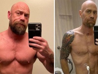 筋肉自慢の男性がコロナに。2か月の闘病を経た体型の変化を記録したビフォア・アフターが話題に（アメリカ）