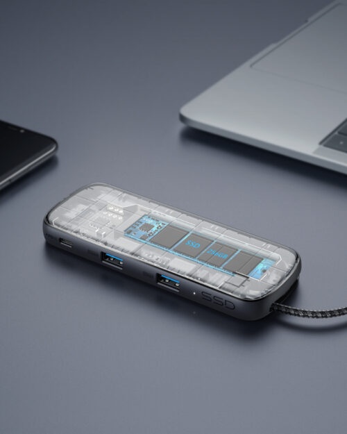 Anker PowerExpand 4-in-1 USB-C SSDハブ
