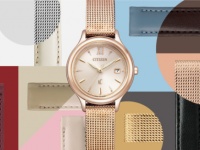 自分好みにカスタマイズ。「シチズン クロスシー」初チェンジャブルバンドモデル