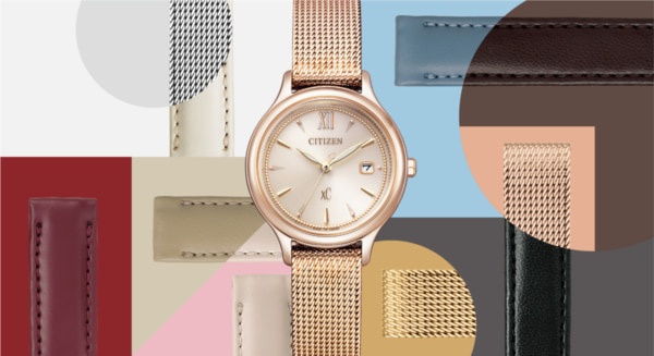 自分好みにカスタマイズ。「シチズン クロスシー」初チェンジャブルバンドモデル