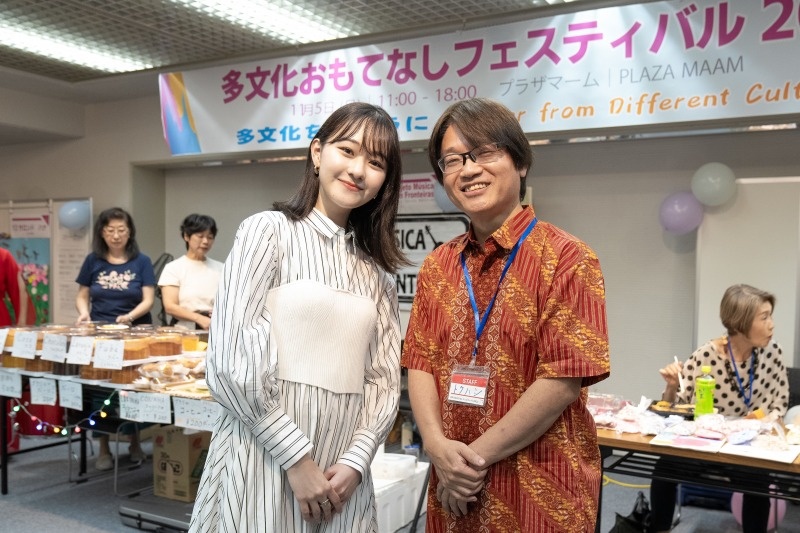 上之薗理奈が多文化おもてなしフェスティバルを体験！