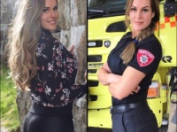 「世界一セクシーな消防士」と話題のノルウェー人女性