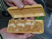 モナカも食べてゴミが出ない（画像提供：博多一番太鼓、以下同）