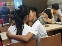 中国の街中でも、中学生くらいの子が激しい接吻を交わす場面に出くわすことは少なくない（イメージ画像／「今日頭条新聞」より）