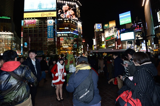 2015年渋谷のクリスマスの様子6