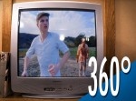 ３６０°動画のＳＦドラマ！？　テレビの世界にワープする男