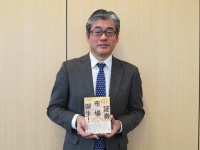 『証券市場誕生！』（集英社刊）の編纂にあたった石田慈宏さん