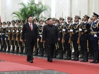 北朝鮮・金正恩氏が4度目の訪中（写真：新華社／アフロ）