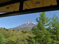 富士山が眼前に
