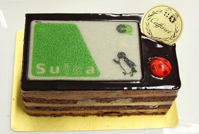 食べられるSuicaカード！？