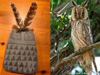 5000年前の謎のフクロウの飾り板は儀式用ではなく子供のおもちゃだった可能性