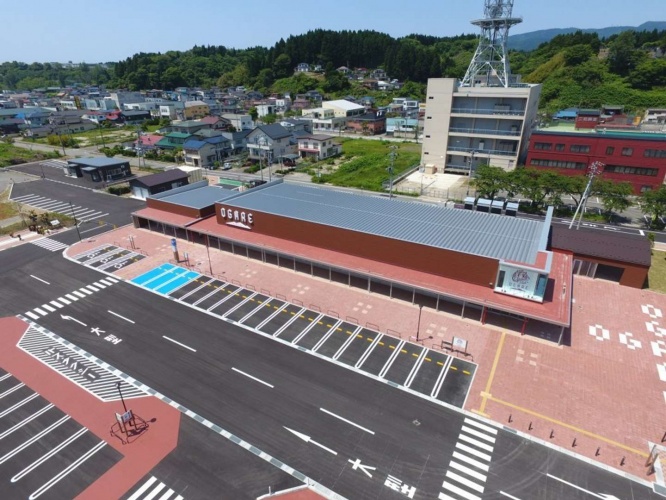 「道の駅おが　なまはげの里オガーレ」（画像は公式サイトより）