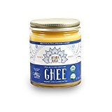＜常温＞米国産 100％オーガニック アハラ ラーサ オーガニック ギー Ghee グラスフェッドギーバター 8oz（有機発酵無塩バター由来バターオイル) チャーン製法