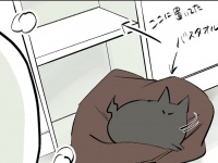 「温めておきました」ってコト...？　可愛いけどちょっぴり困る「秀吉にゃんこ」がこちらです