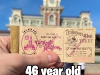 46年前の未使用のディズニー・ワールドのチケットで入園を試みた男性、その結末は？
