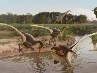 新たに特定された7000万年前の羽毛の肉食恐竜、チーター並みのダッシュ力