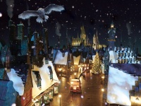 【USJ】ハリー・ポッターの世界にクリスマス到来！　魔法界のハッピーホリデーは史上初