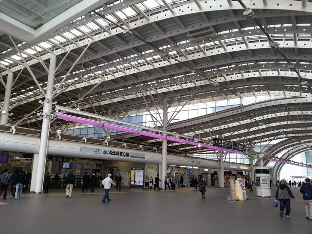さいたま新都心駅（編集部撮影）