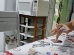 素直な反応が微笑ましい…！　カードが消えるマジックに困惑する猫。