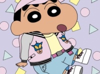 原宿ファッションのしんちゃんも登場