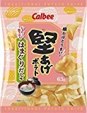 カルビー 堅あげポテトはまぐりだし味 63g×12袋