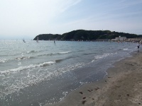 逗子海岸(Tadashi Okoshiさん撮影,Flickrより)