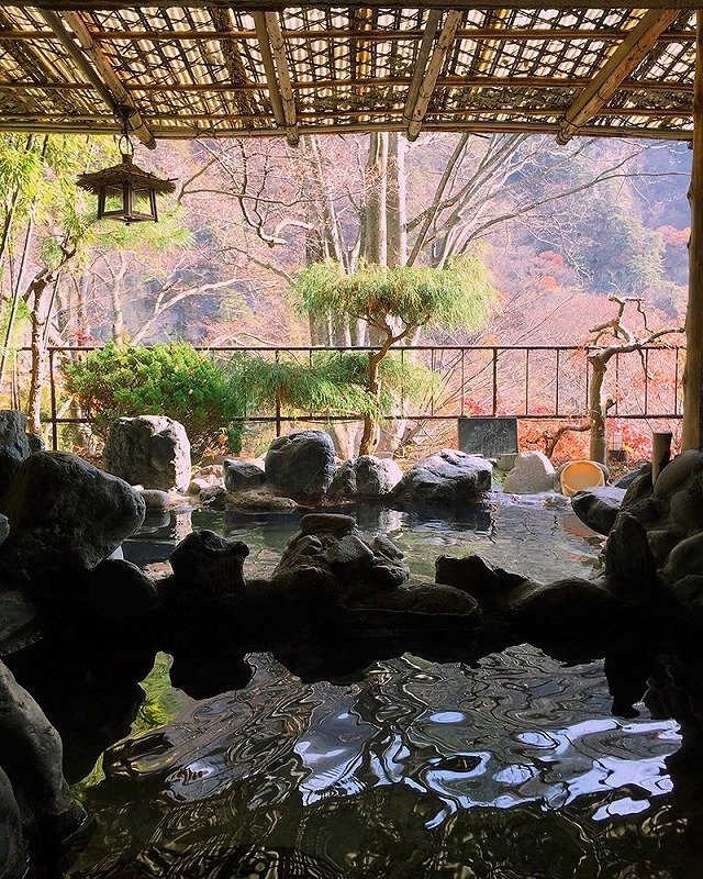 全国露天風呂百景に選ばれた「赤城の湯」