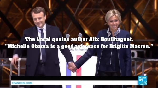 仏ブリジット・マクロン夫人は、ミッシェル・オバマ夫人を手本に大統領夫人として活動する？