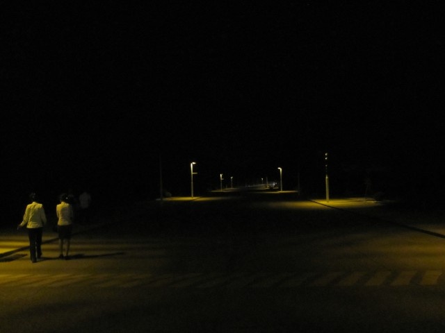 夜の平壌市内©José Fernandes Jr.