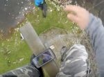 【高所注意】８０メートルもの高さから１本のワイヤーを伝って降下！