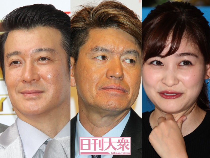 加藤浩次（極楽とんぼ）、ヒロミ、岩田絵里奈アナ