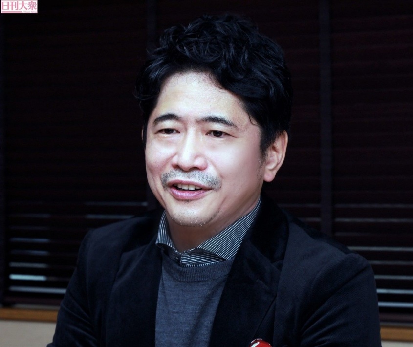 『Mリーグ』への思いを語る萩原聖人さん　　撮影：小島愛子