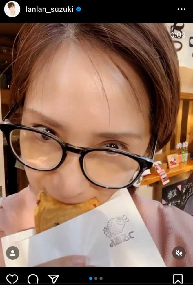 インスタグラム：鈴木蘭々(@lanlan_suzuki)より