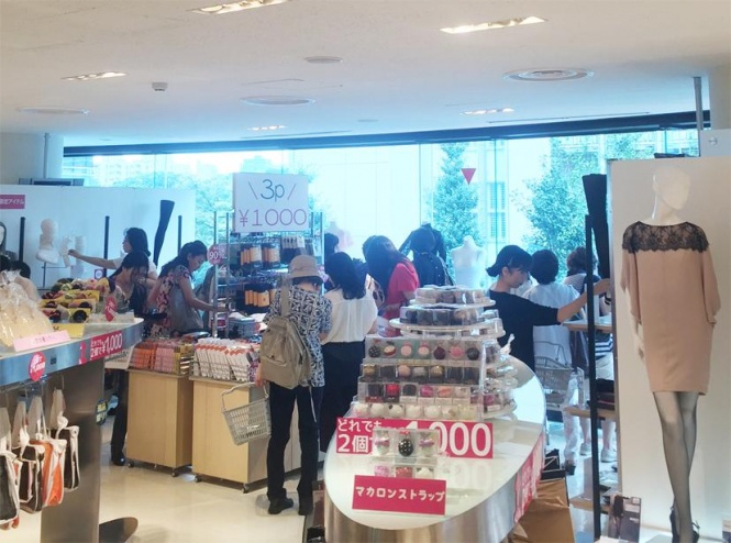 セール会場の様子