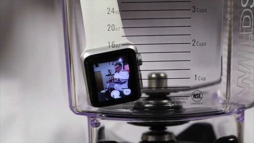 ミキサー粉砕動画