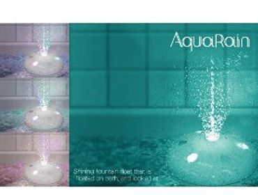 幻想的な光を放つ「バスライト」で、お風呂タイムに癒しと彩りをプラス♪#7