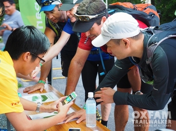 ボランティアの様子