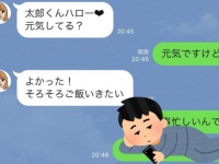 はいはい。男性が「どうでもいい人に返すLINE」4パターン