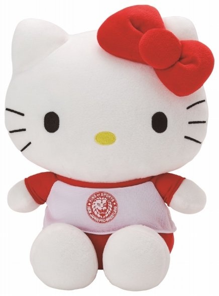 2等ぬいぐるみ　（C）NJPW（C）1976, 2019 SANRIO CO.,LTD.