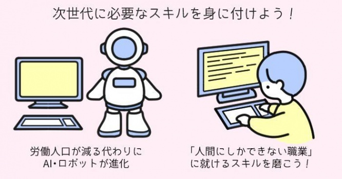 次世代に必要なスキルを学びましょう!